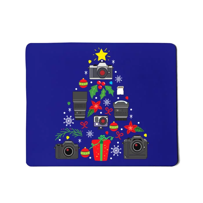 Photographer Camera Christmas Ornat Tree Funny Xmas Gift Great Gift Mousepad