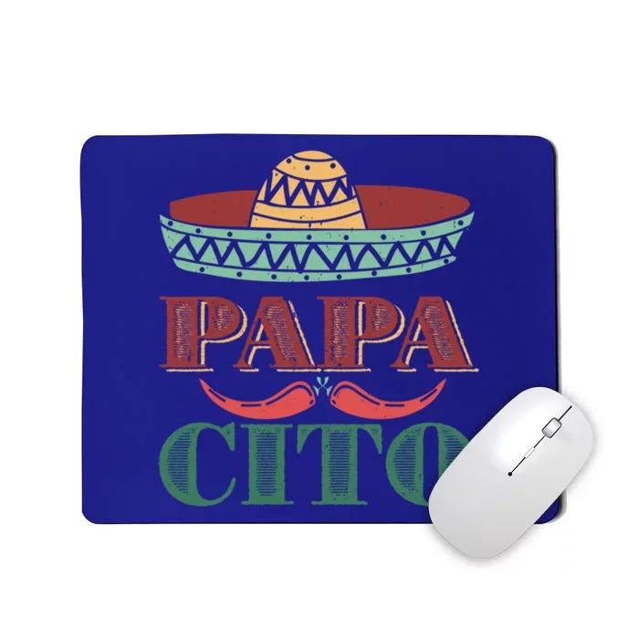 Papa Cito Cinco De Mayo Sombrero Hat Mexican Father Fiesta Gift Mousepad