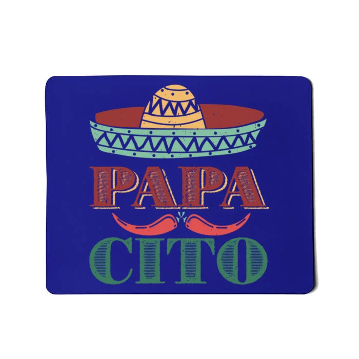 Papa Cito Cinco De Mayo Sombrero Hat Mexican Father Fiesta Gift Mousepad