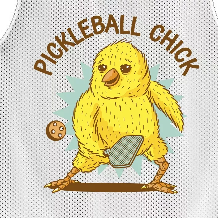 Pickleball Chick Cute Sport Mesh Reversible Basketball Jersey Tank