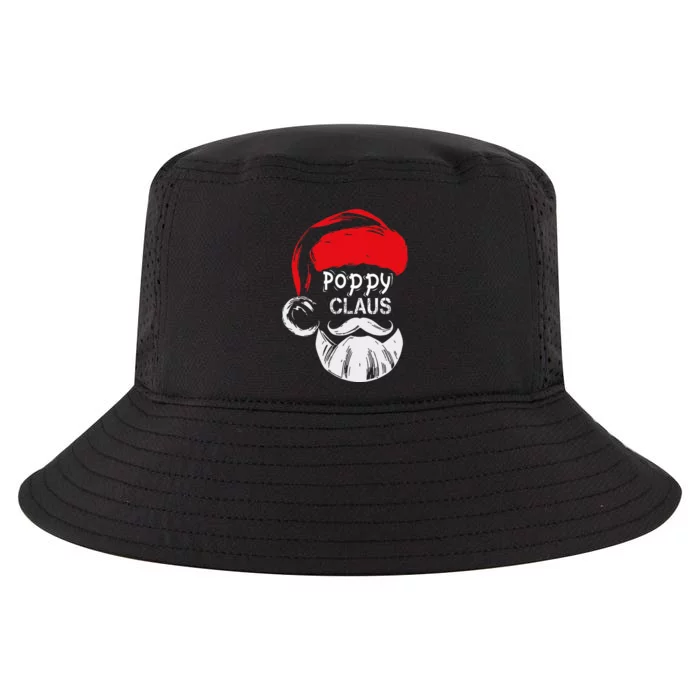 Poppy Claus  Christmas Grandpa Gift Cool Comfort Performance Bucket Hat