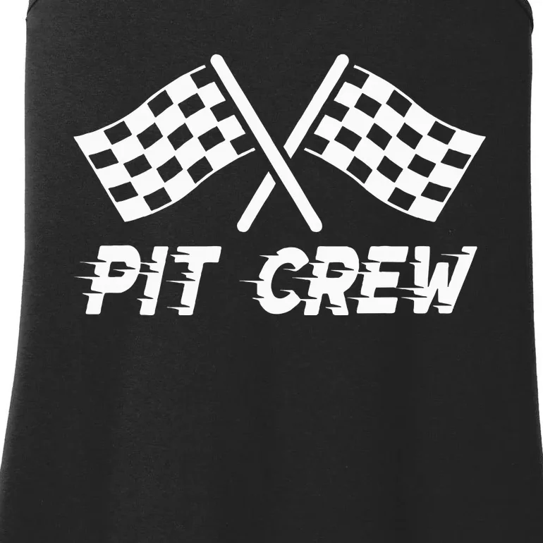 Pit Crew Costume For Race Car Parties Ladies Essential Tank