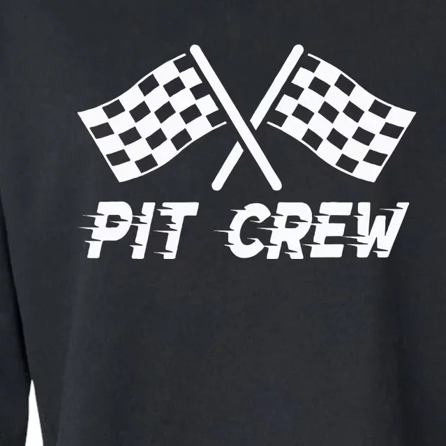 Pit Crew Costume For Race Car Parties Cropped Pullover Crew