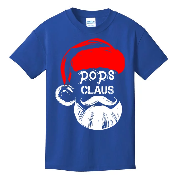 Pops Claus Christmas Pops Santa Claus Christmas Gift Kids T-Shirt