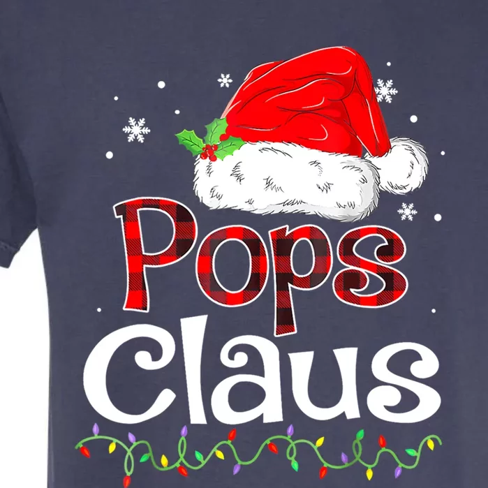 Pops Claus Christmas Santa Family Ing Pajamas Xmas Great Gift Garment-Dyed Heavyweight T-Shirt