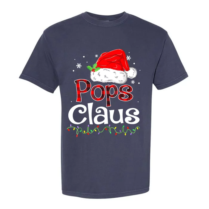 Pops Claus Christmas Santa Family Ing Pajamas Xmas Great Gift Garment-Dyed Heavyweight T-Shirt