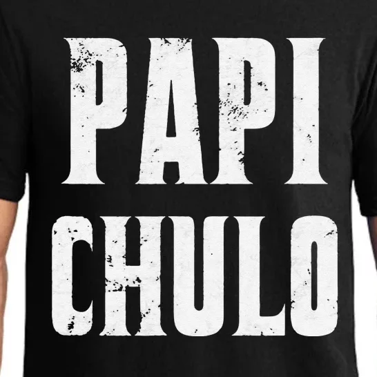 Papi Chulo Cool Daddy Fathers Day Gift Latino Father Pajama Set