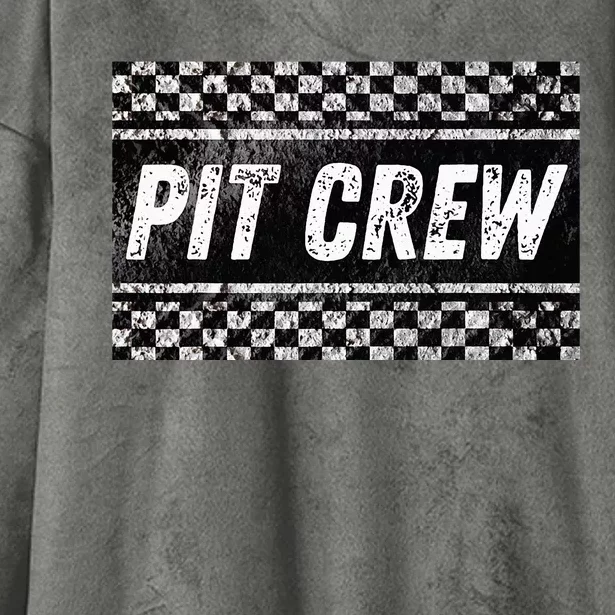 Pit Crew Costume For Racing Car Parties Hooded Wearable Blanket