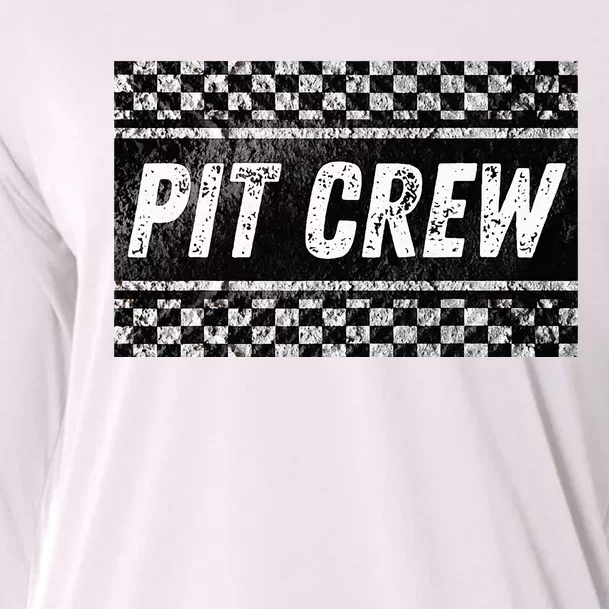 Pit Crew Costume For Racing Car Parties Cooling Performance Long Sleeve Crew