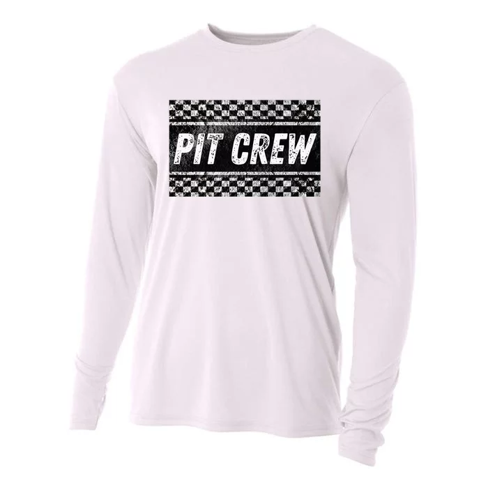 Pit Crew Costume For Racing Car Parties Cooling Performance Long Sleeve Crew