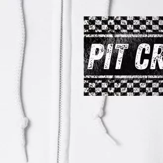 Pit Crew Costume For Racing Car Parties Full Zip Hoodie