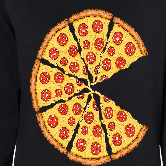 Pizza Costume Cute Pizza Slice Couple Matching Pizza Lovers Womens California Wash Sweatshirt