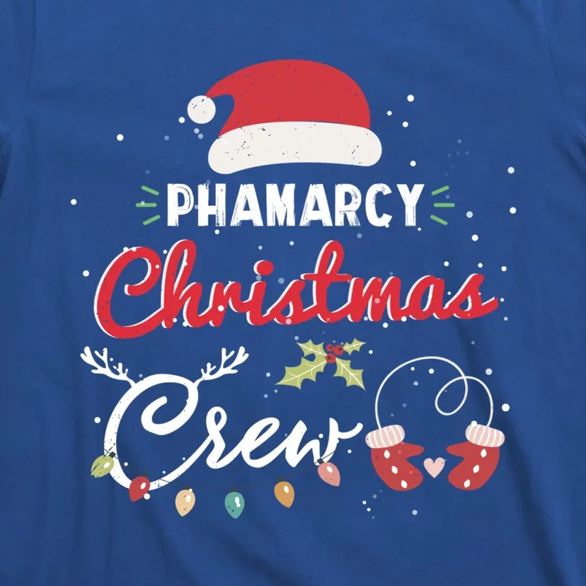 Pharmacy Christmas Crew Funny Pharmacist Matching Gift T-Shirt