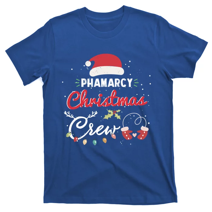 Pharmacy Christmas Crew Funny Pharmacist Matching Gift T-Shirt