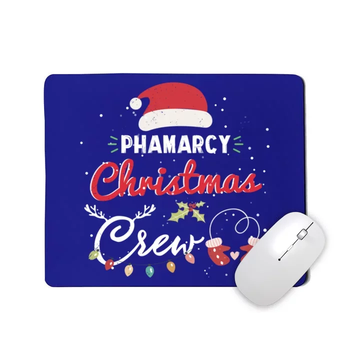 Pharmacy Christmas Crew Funny Pharmacist Matching Gift Mousepad