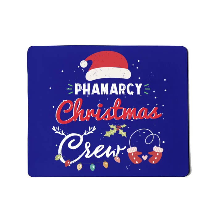 Pharmacy Christmas Crew Funny Pharmacist Matching Gift Mousepad