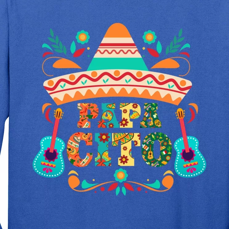 Papa Cito Cinco De Mayo Funny Music Graphic Cute Gift Long Sleeve Shirt