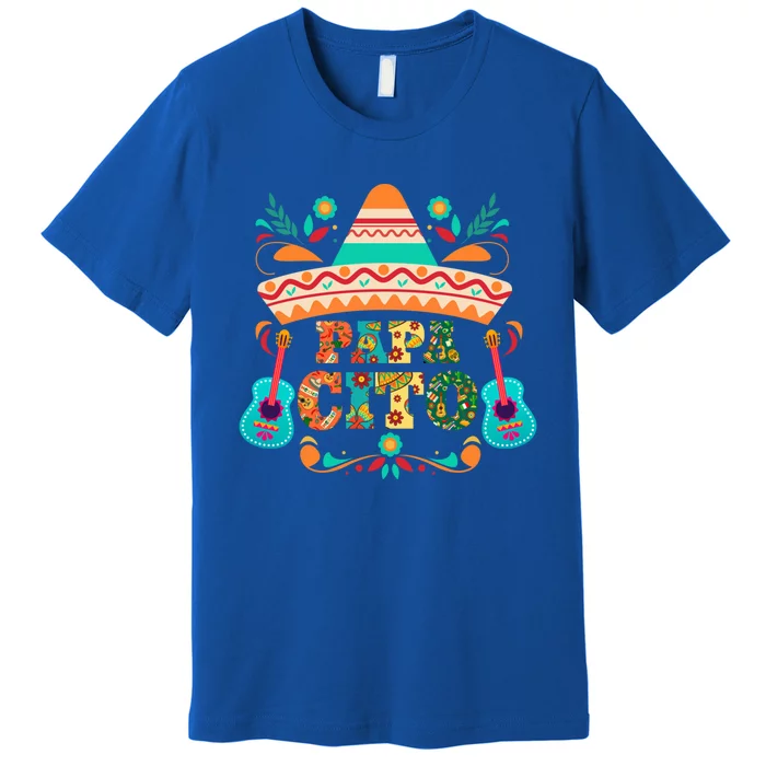 Papa Cito Cinco De Mayo Funny Music Graphic Cute Gift Premium T-Shirt