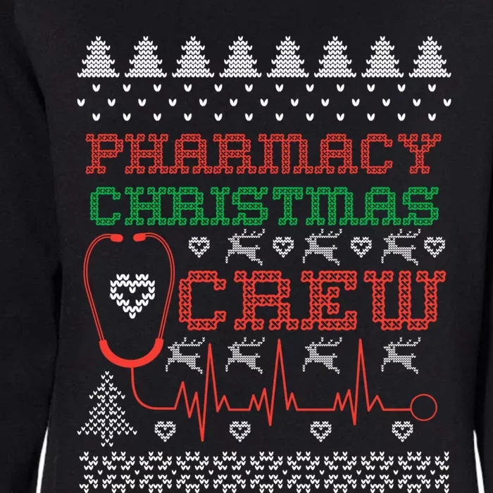 Pharmacy Christmas Cute Gift For Pharmacy Crew Ugly Pharmacist Great Gift Womens California Wash Sweatshirt