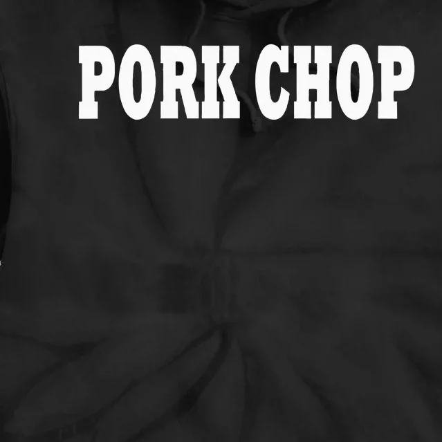 Pork Chop Costume Halloween Tie Dye Hoodie