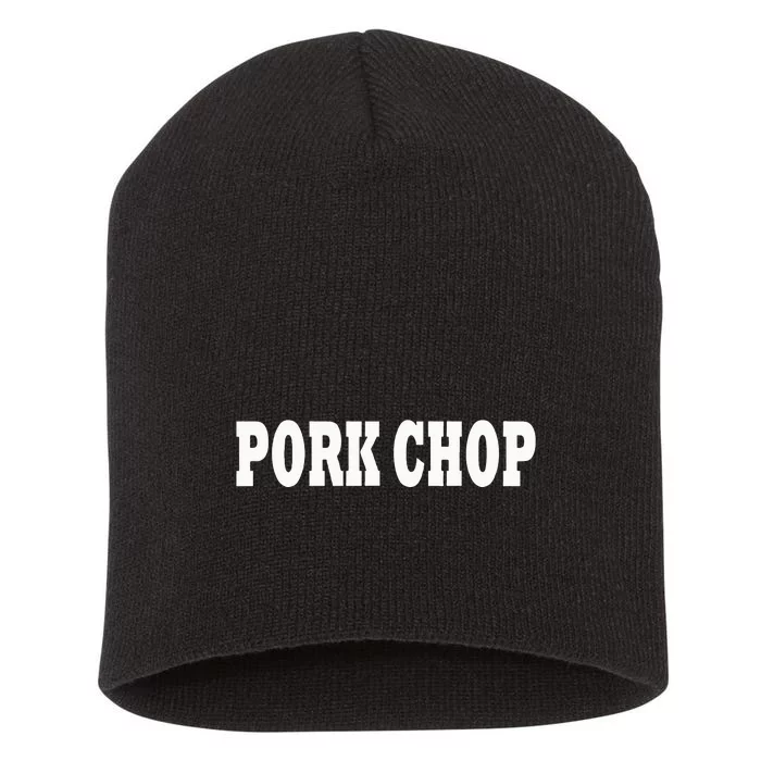 Pork Chop Costume Halloween Short Acrylic Beanie