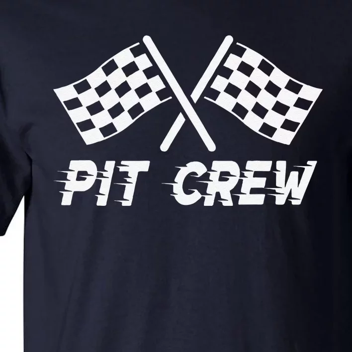 Pit Crew Costume For Race Car Parties Tall T-Shirt