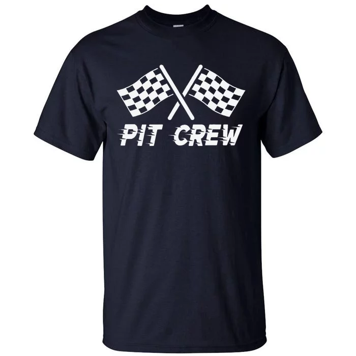 Pit Crew Costume For Race Car Parties Tall T-Shirt