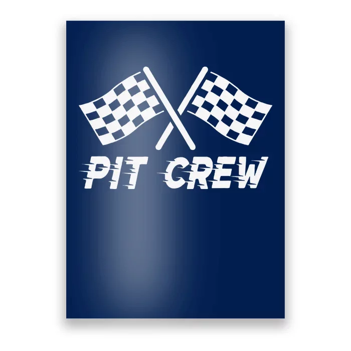 Pit Crew Costume For Race Car Parties Poster