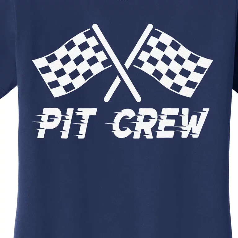 Pit Crew Costume For Race Car Parties Women's T-Shirt