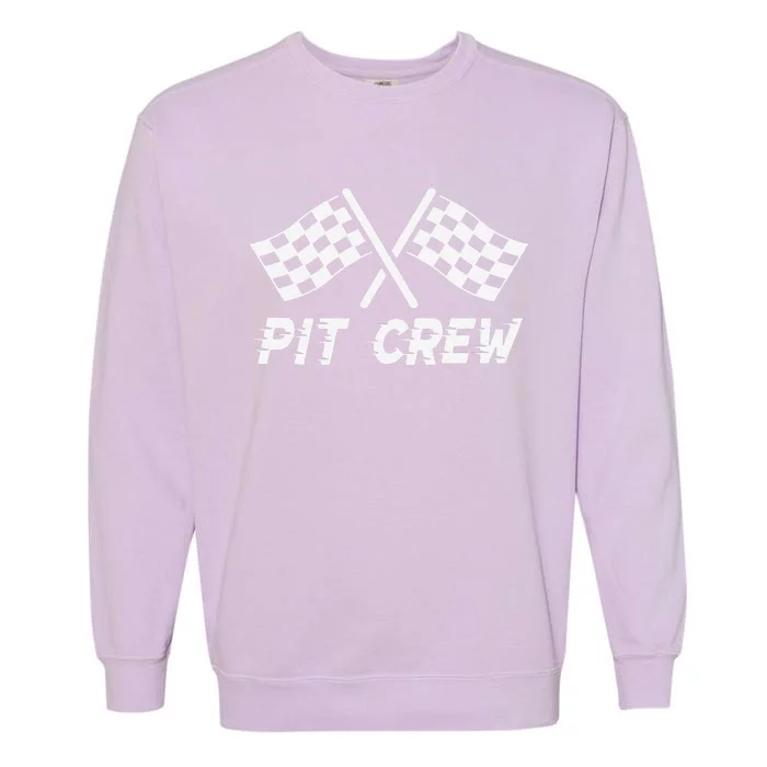 Pit Crew Costume For Race Car Parties Garment-Dyed Sweatshirt