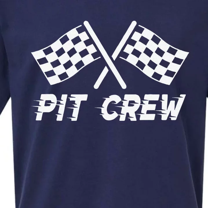 Pit Crew Costume For Race Car Parties Sueded Cloud Jersey T-Shirt