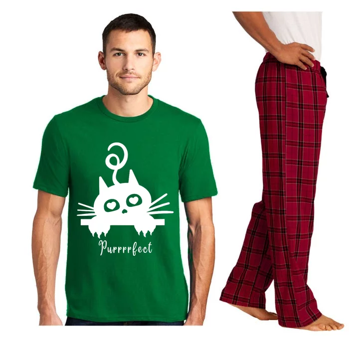 Purrrfect Cute Cat Pajama Set