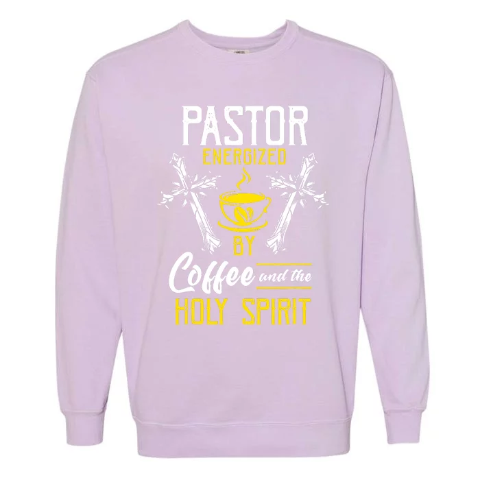 Pastor Coffee Cool Garment-Dyed Sweatshirt