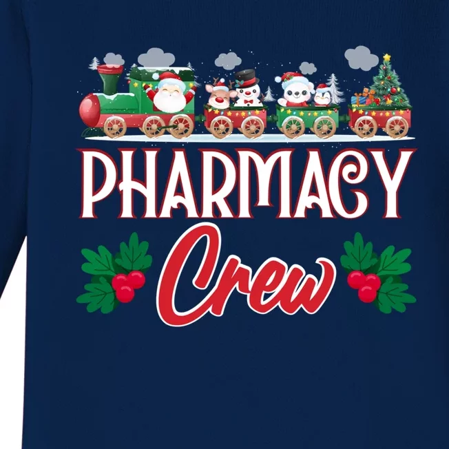 Pharmacy Crew Chistmas Season Gift Baby Long Sleeve Bodysuit