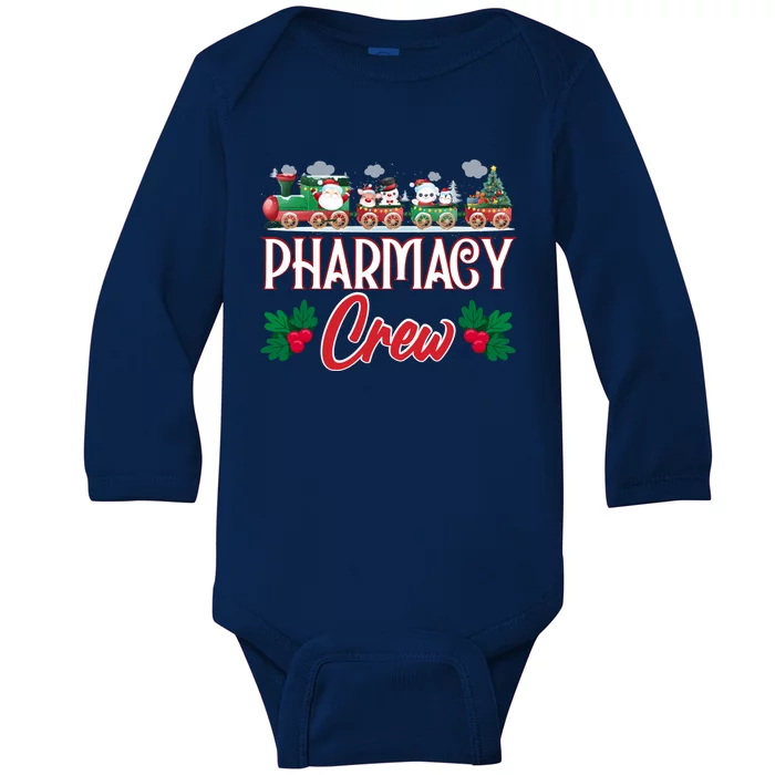 Pharmacy Crew Chistmas Season Gift Baby Long Sleeve Bodysuit