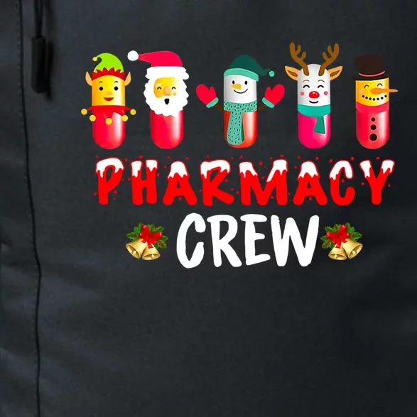 Pharmacy Crew Christmas Funny Pharmacist Christmas Great Gift Daily Commute Backpack