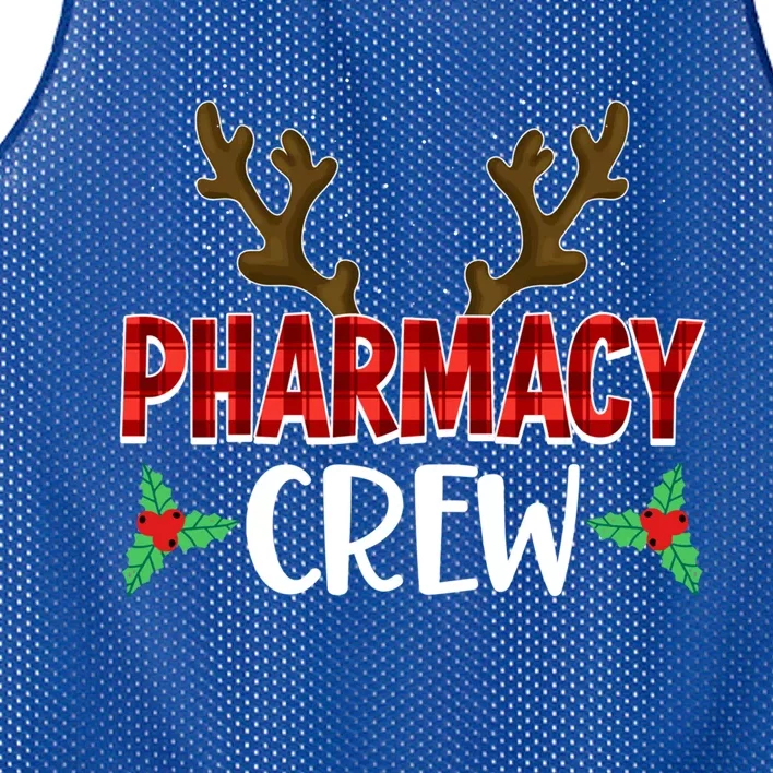 Pharmacy Crew Christmas Pharm Nurse Pharmacist Tech Squad Gift Mesh Reversible Basketball Jersey Tank