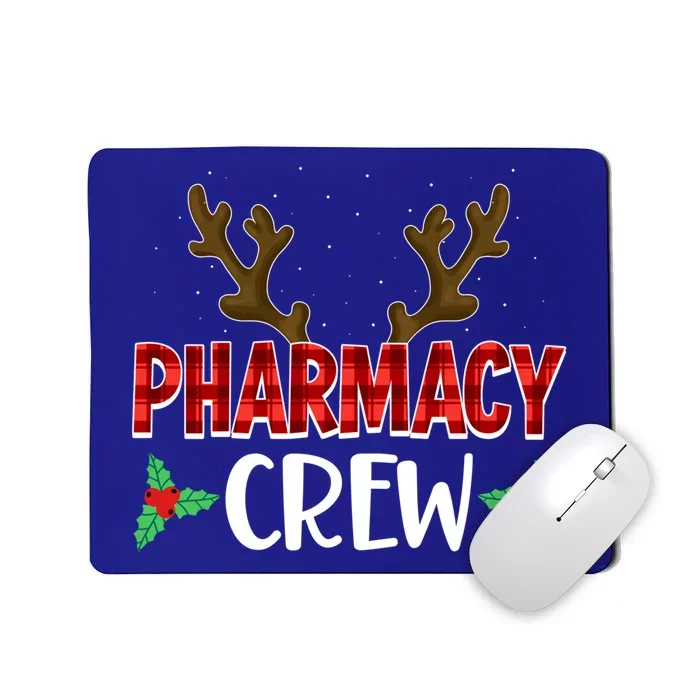 Pharmacy Crew Christmas Pharm Nurse Pharmacist Tech Squad Gift Mousepad