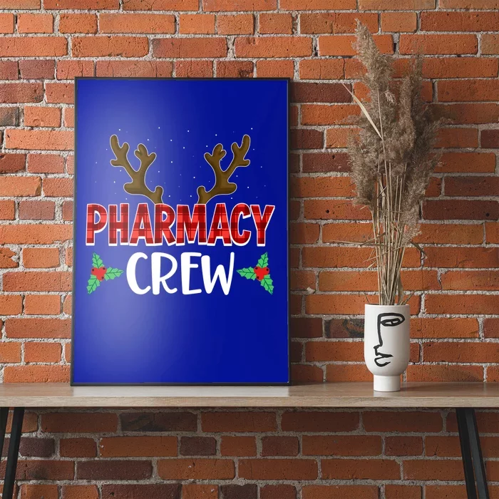 Pharmacy Crew Christmas Pharm Nurse Pharmacist Tech Squad Gift Poster