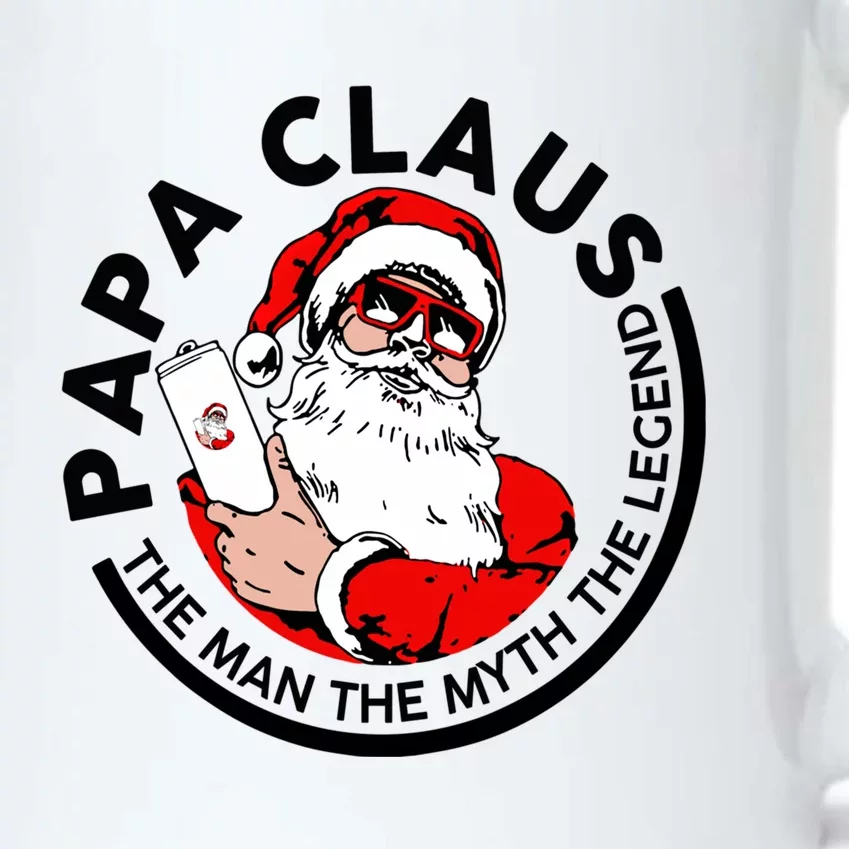 Papa Claus Christmas The The Myth The Legend Great Gift Black Color Changing Mug