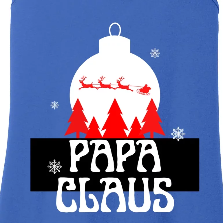 Papa Claus Christmas Teebelieve In Santa Claus Funny Family Gift Ladies Essential Tank