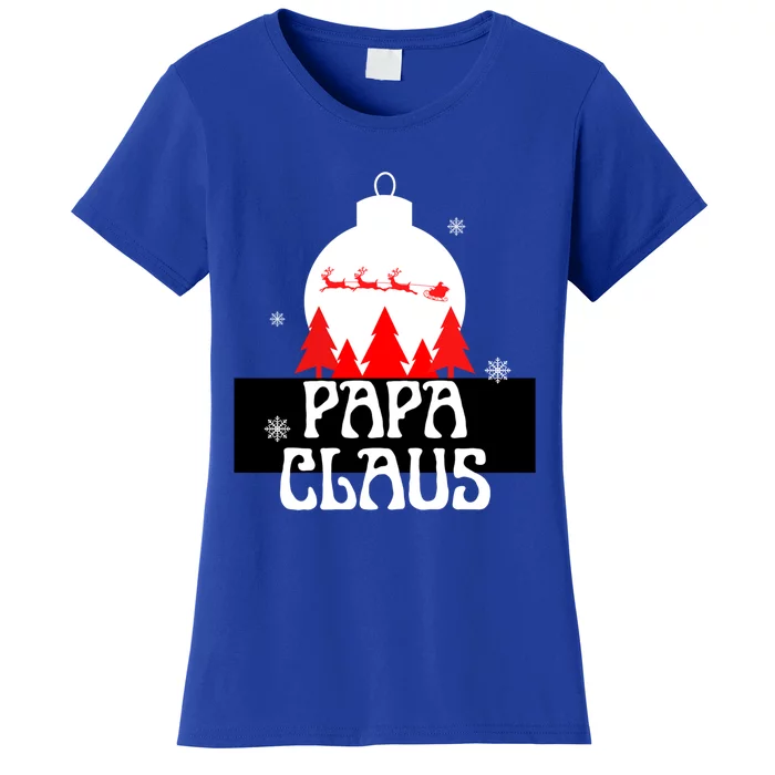 Papa Claus Christmas Teebelieve In Santa Claus Funny Family Gift Women's T-Shirt