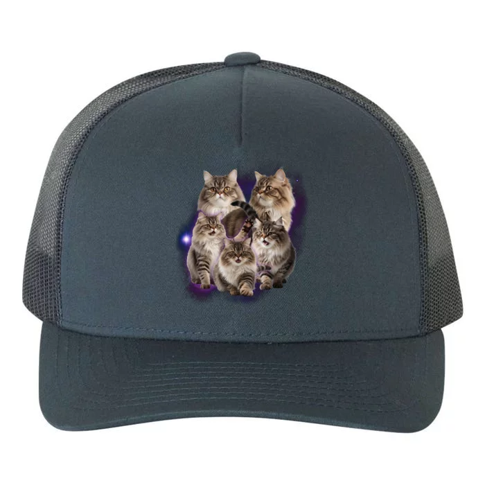 Persian Cats Collage Yupoong Adult 5-Panel Trucker Hat