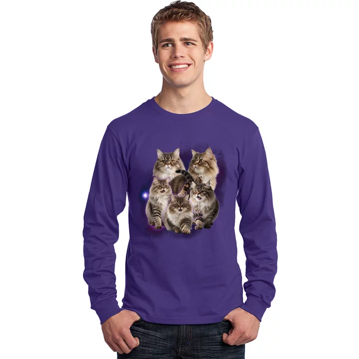 Persian Cats Collage Long Sleeve Shirt