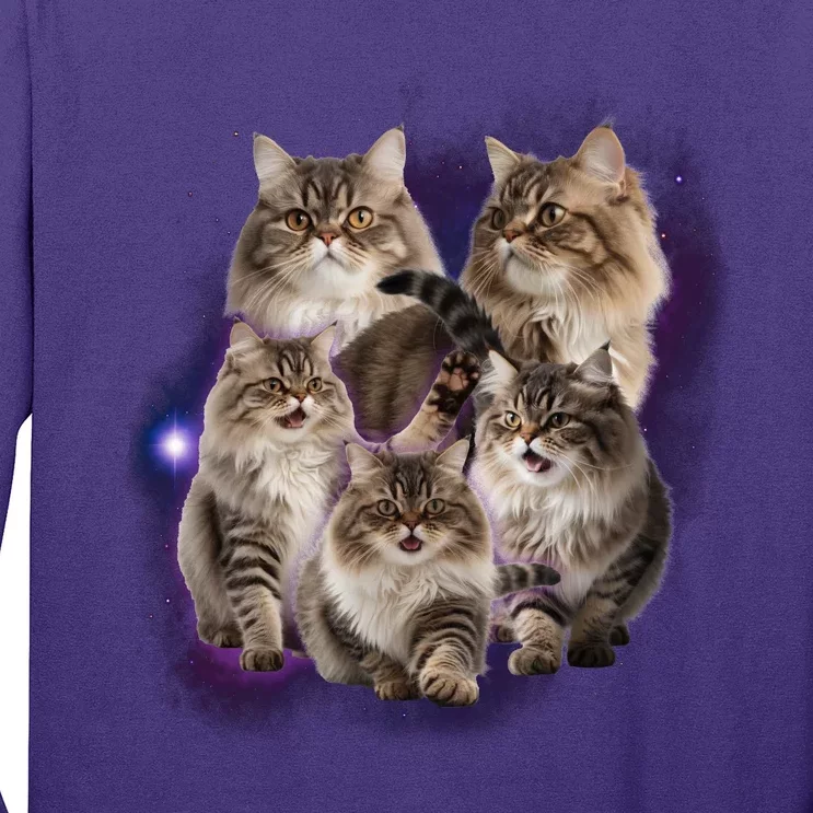 Persian Cats Collage Long Sleeve Shirt