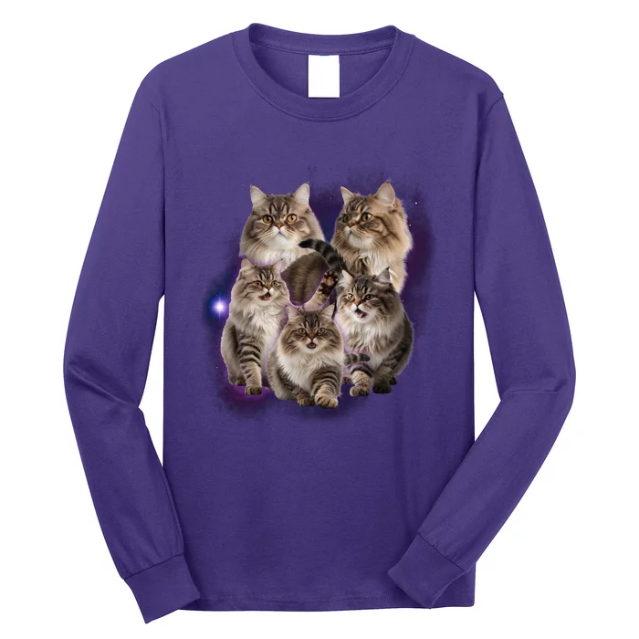 Persian Cats Collage Long Sleeve Shirt