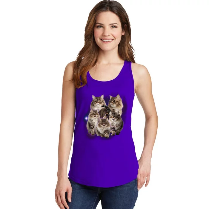 Persian Cats Collage Ladies Essential Tank