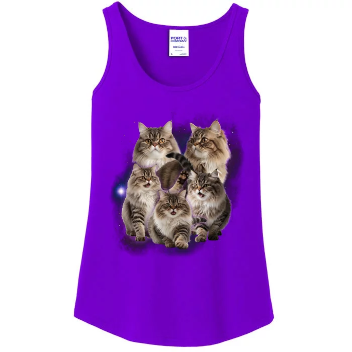 Persian Cats Collage Ladies Essential Tank