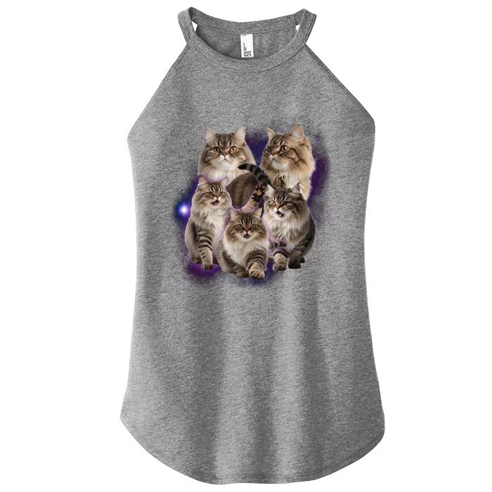 Persian Cats Collage Women’s Perfect Tri Rocker Tank