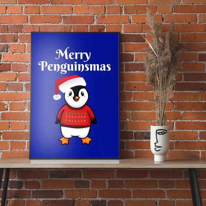 Penguin Christmas Cute Gift Poster